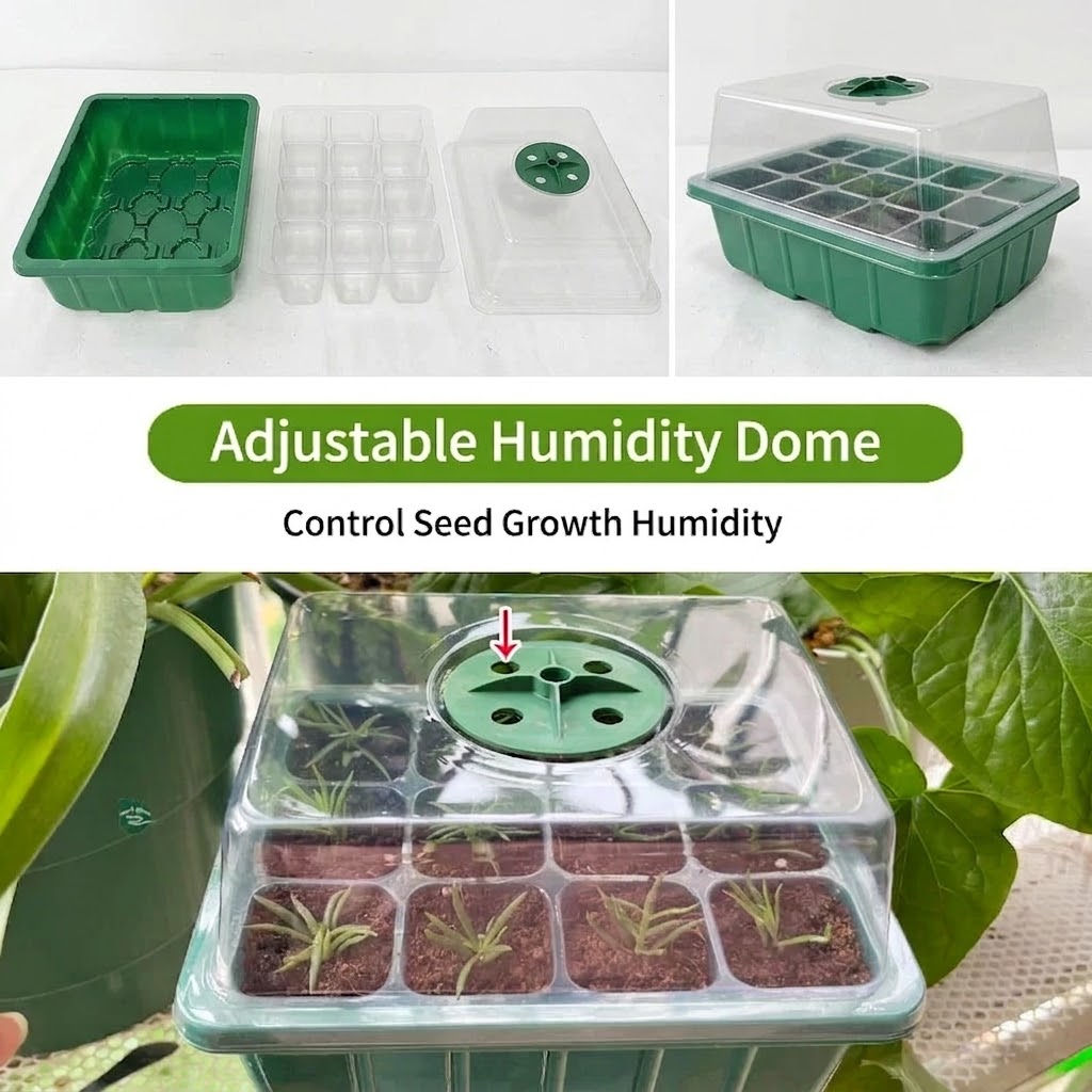 Seed Starter Tray with Plant L - Humidity Dome Kit review and price