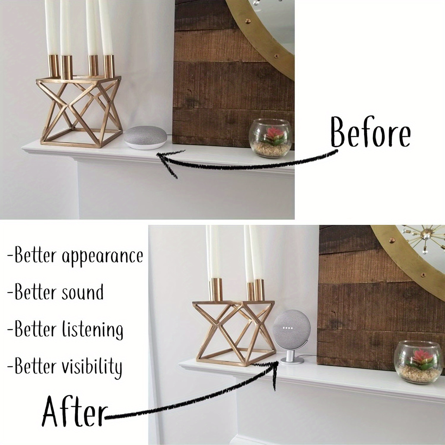 Smart Speaker Display Stand Ho - Google Speaker Nest Mini review and price